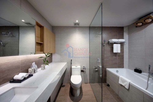 Dịch Vọng Hậuの55m²・1ベッドルームサービスアパートメント image 3