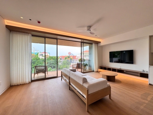 西湖近く｜Quang Khanh Street, Tay Ho Ward｜広々110㎡・2ベッドルームサービスアパートメント image 2