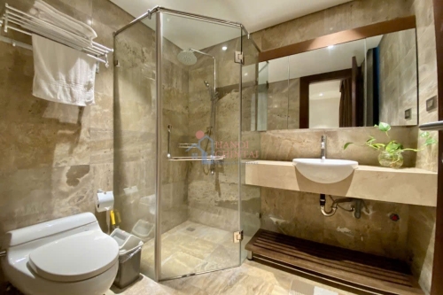 ハノイ西湖エリアの高級3LDKサービスアパートメント image 5