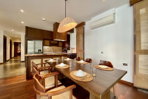 ハノイ西湖エリアの高級3LDKサービスアパートメント image 8